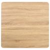 Bistro Table Light Brown 31.5"x31.5" MDF