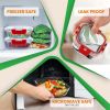24-Piece Glass Food Storage Stackable Superior Glass Meal-prep Containers