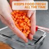 24-Piece Glass Food Storage Stackable Superior Glass Meal-prep Containers