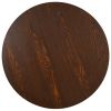 Bistro Table Dark Brown 31.5" MDF