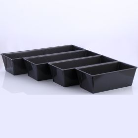 Toast box mold cake mold (Option: Black-XL)