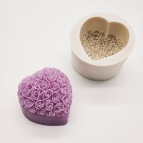 Silicone mold for rose mousse cake (Option: SQY35)