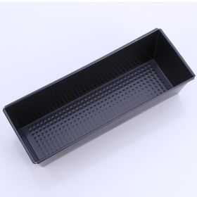 Toast box mold cake mold (Option: Black-M)