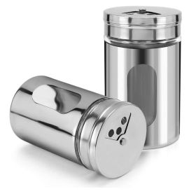 Kitchen Accessories Elegant Design Storage Tools (Color: Stainless Steel, Type: 2 Sets)