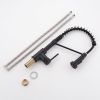 Single Handle Pull Down Sprayer Kitchen Faucet in Black
