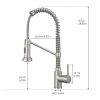 New Single Handle Pull-Out Sprayer Kitchen Faucet