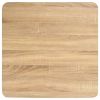 Bistro Table Light Brown 23.6"x23.6" MDF