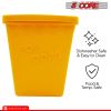 5 Core The Original Microwave Popcorn Popper, Silicone Popcorn Maker W/Lid, Reusable Jumbo Microwavable Bowl - Hot Air Popper - No Oil Required - BPA-