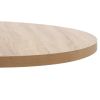 Bistro Table Light Brown 31.5" MDF