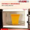 5 Core The Original Microwave Popcorn Popper, Silicone Popcorn Maker W/Lid, Reusable Jumbo Microwavable Bowl - Hot Air Popper - No Oil Required - BPA-