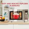 1 pc Collapsible Silicone Microwave Popcorn Popper - Quick and Easy Way to Make Delicious Popcorn at Home